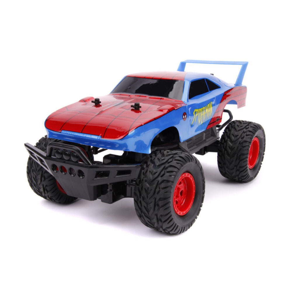 Hollywood Rides 1:12 RC Truck Dodge Charger Daytona Spider-Man Toy — image 2