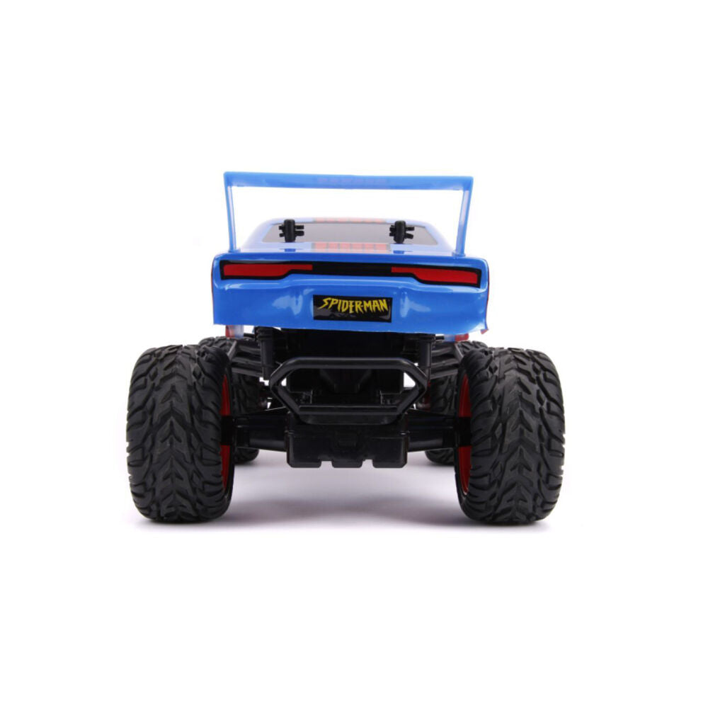 Hollywood Rides 1:12 RC Truck Dodge Charger Daytona Spider-Man Toy — image 4