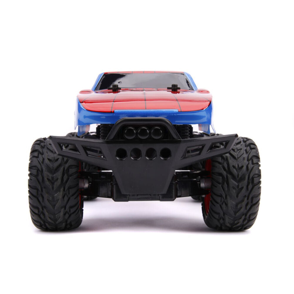 Hollywood Rides 1:12 RC Truck Dodge Charger Daytona Spider-Man Toy — image 6