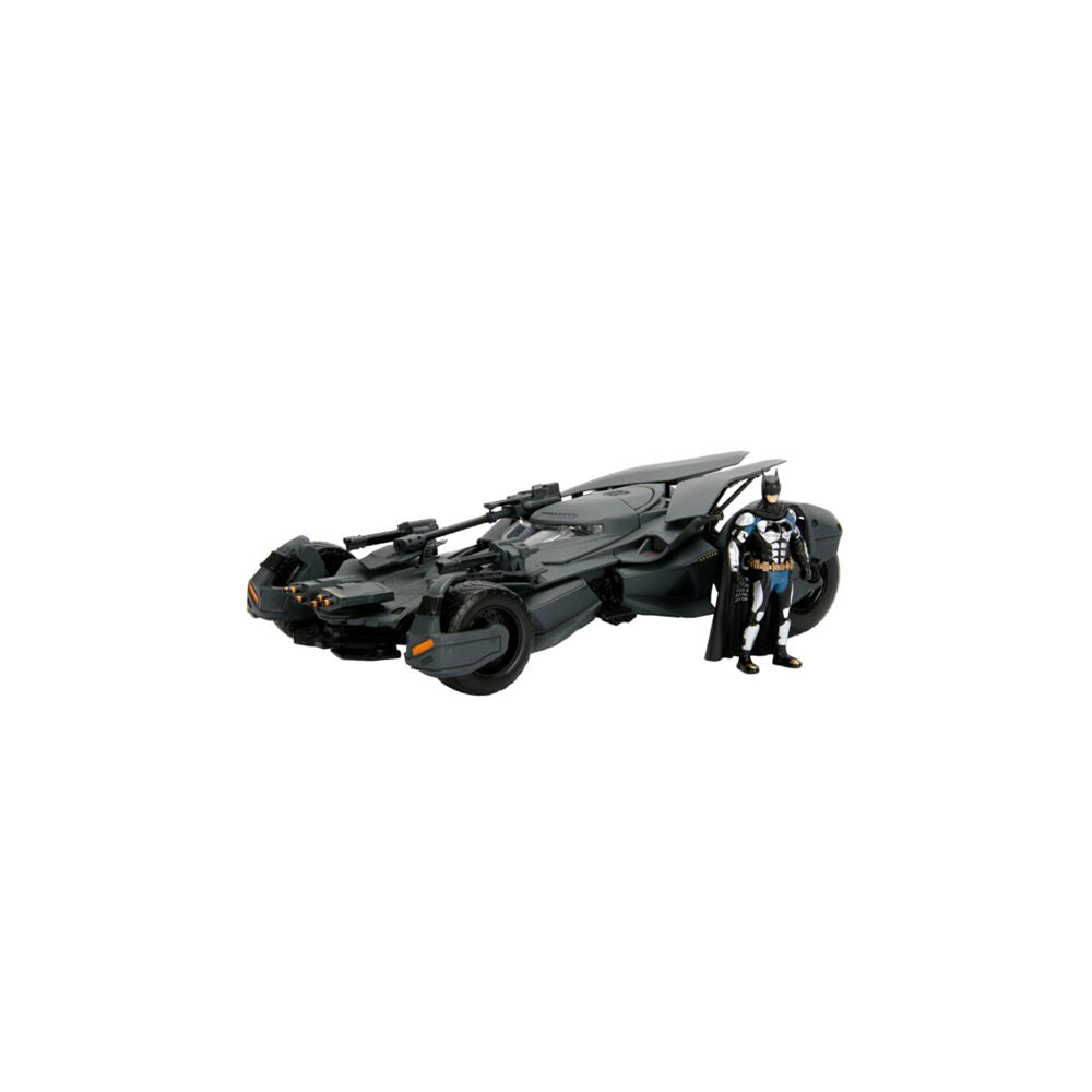 Jada Toys Justice League 2017 Batman w/ Batmobile 1:24 Scale Die-Cast Vehicle Toy — image 2