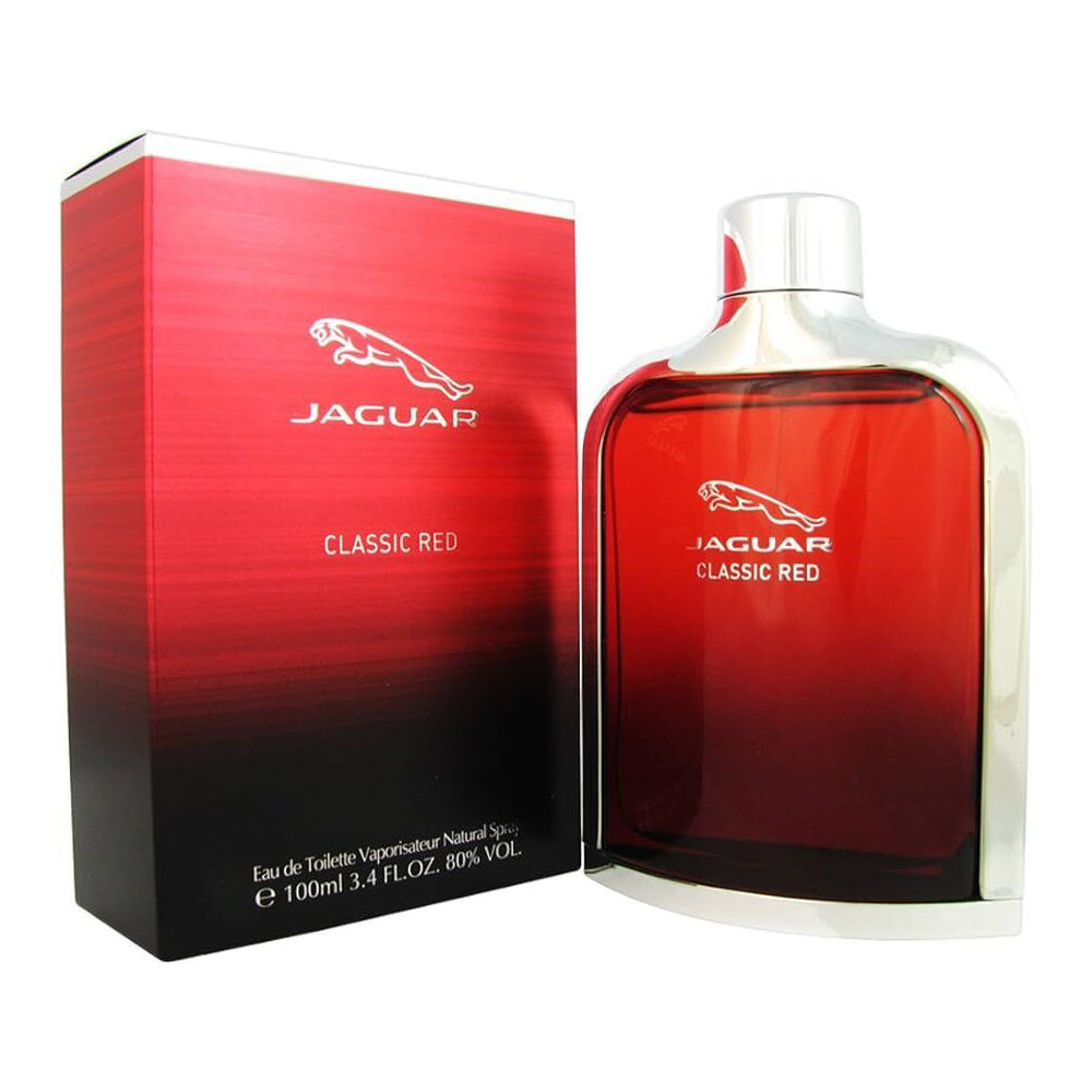 Jaguar 100ml EDT Eau De Toilette Classic Red Fragrance Perfume Spray For Men
