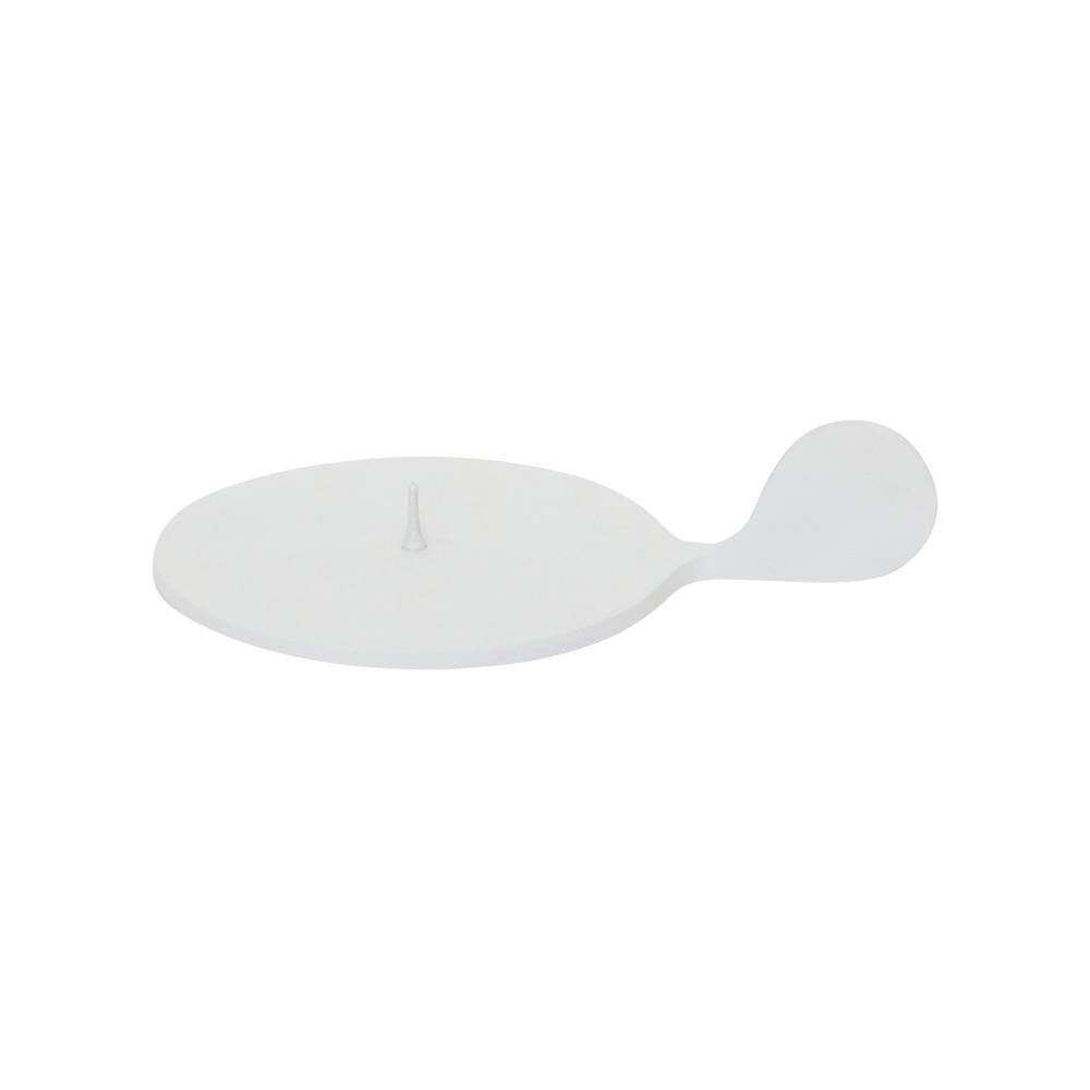 J. Elliot J.Elliot Ostra 19.5x13cm Pillar Candle Holder Home Decor Tabletop Piece White