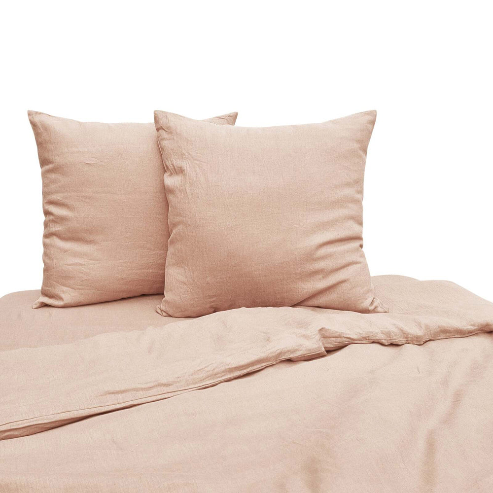 J. Elliot J Elliot Home Linen Collection Euro 65x65cm Cushion Cover/Case Square Blush (2 Pieces)