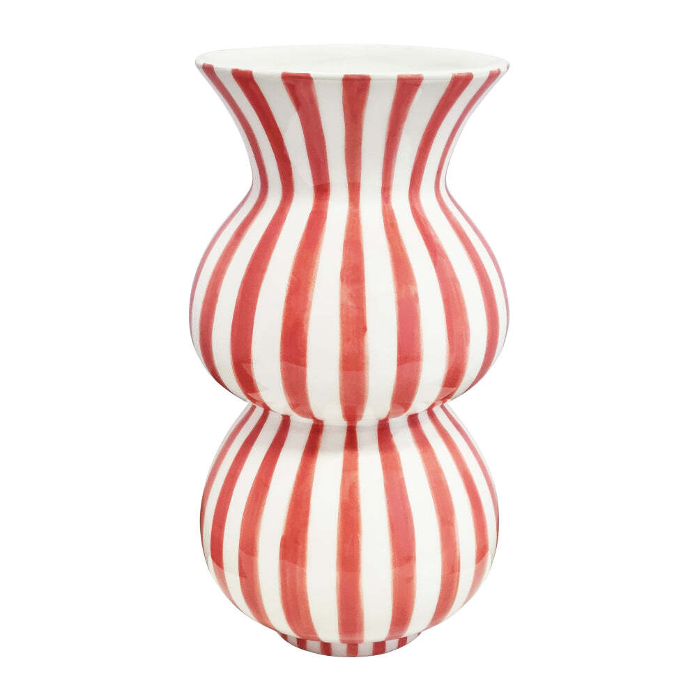 J. Elliot J.Elliot Home Arthur Stripe Vase 15x15x28cm Bubblegum