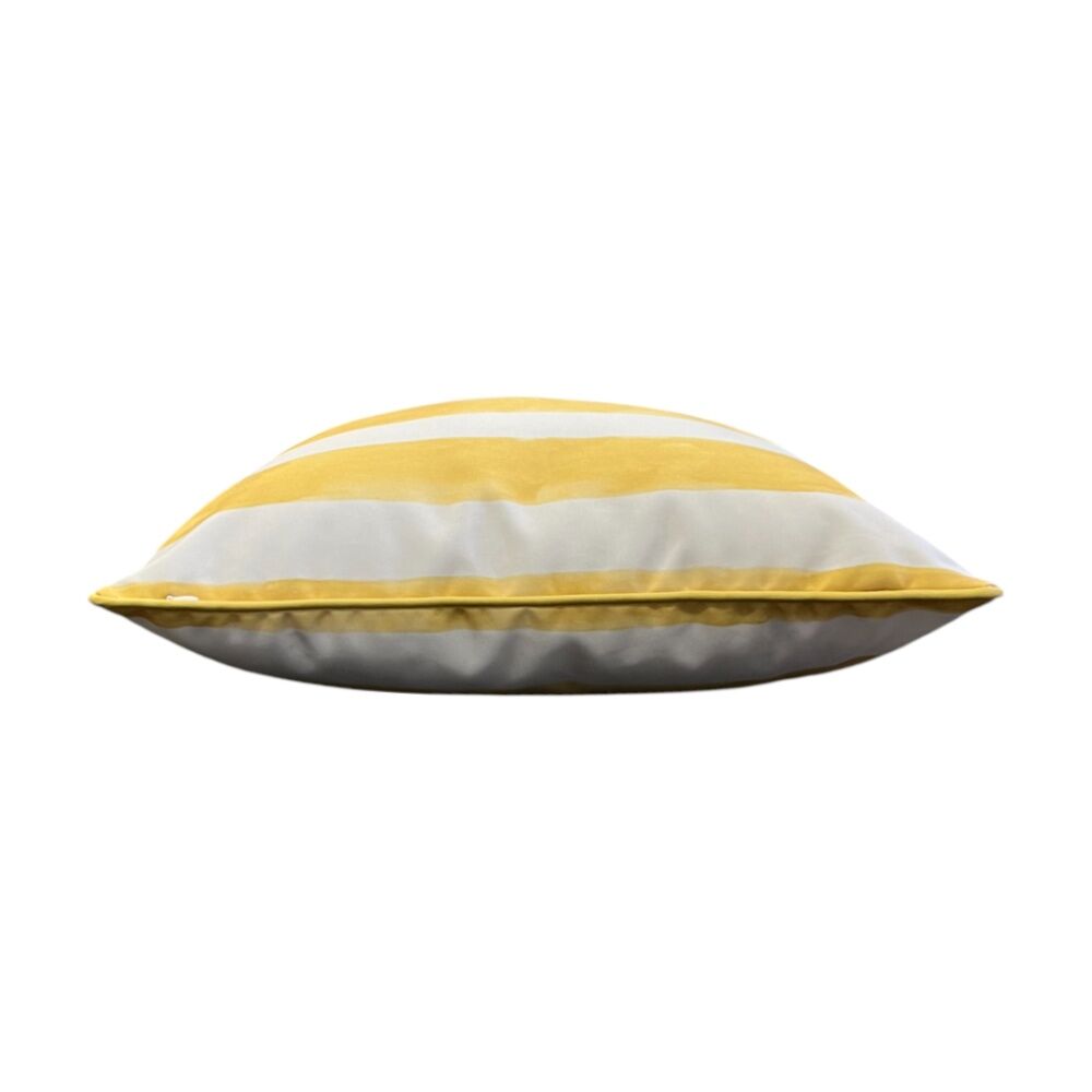 J.Elliot Home 50x50x12cm Tuscan Yellow Positano Outdoor Cushion Pillow Decor — image 3