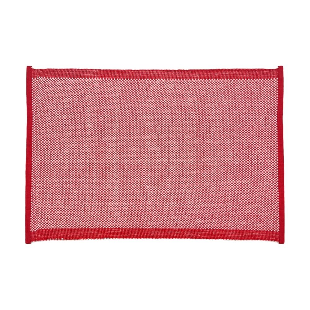 J.Elliot Home 4pc J.Elliot Home Heureuse Table Placemats Set 33x48x1cm Red (2 Pack) — image 4