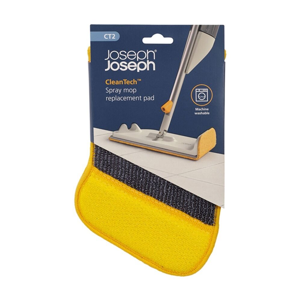 Joseph Joseph CleanTech Spray Mop Replacement Scourer Pad Microfibre