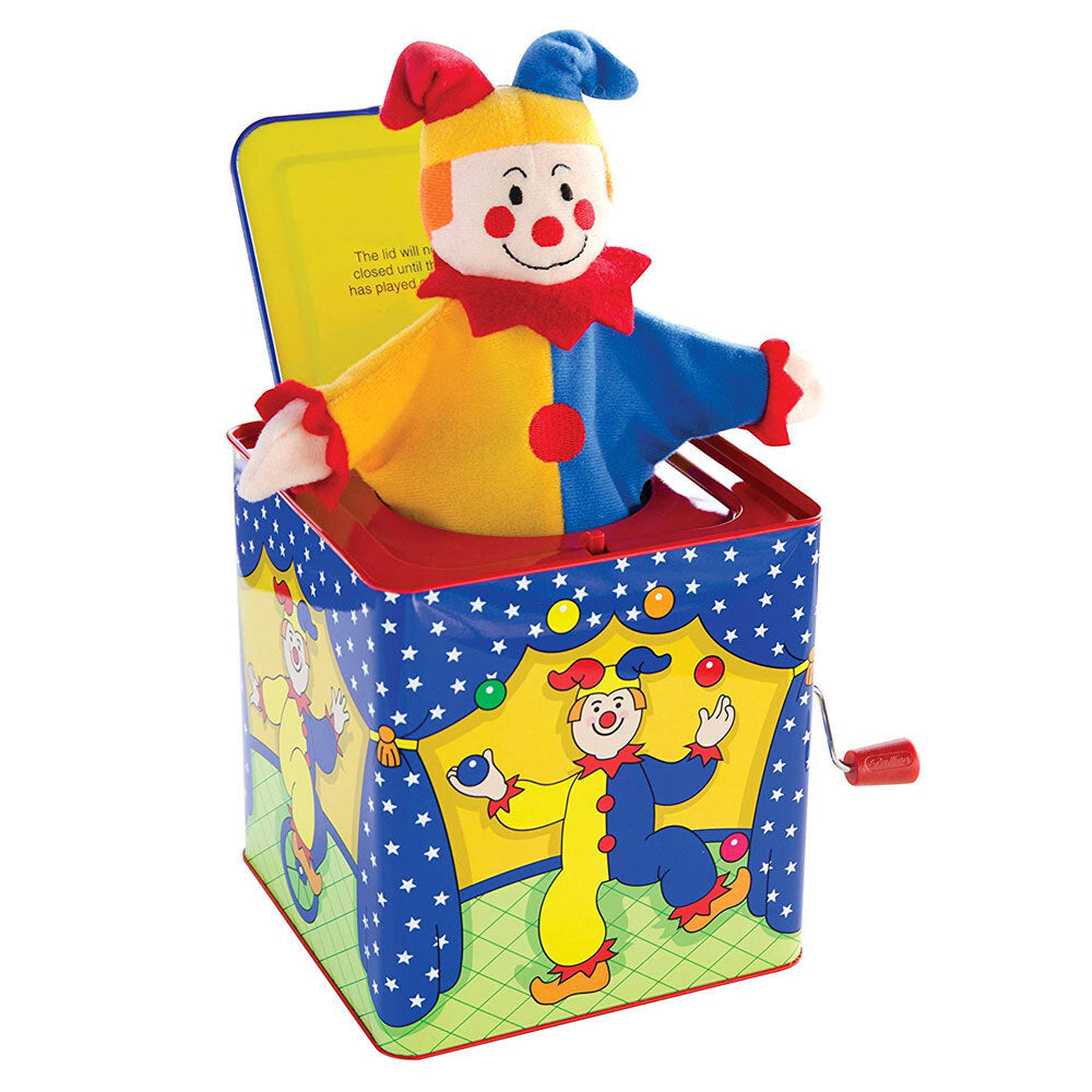 Schylling Jester Jack In the Box Baby/Infant/Kids 18m+ Clown Musical Pop Up Toy — image 2