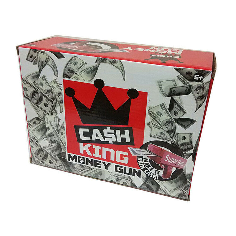 Cash King Money Launch Gun Kids/Children Toy Make It Rain Party Game Play 6y+ RD — image 4