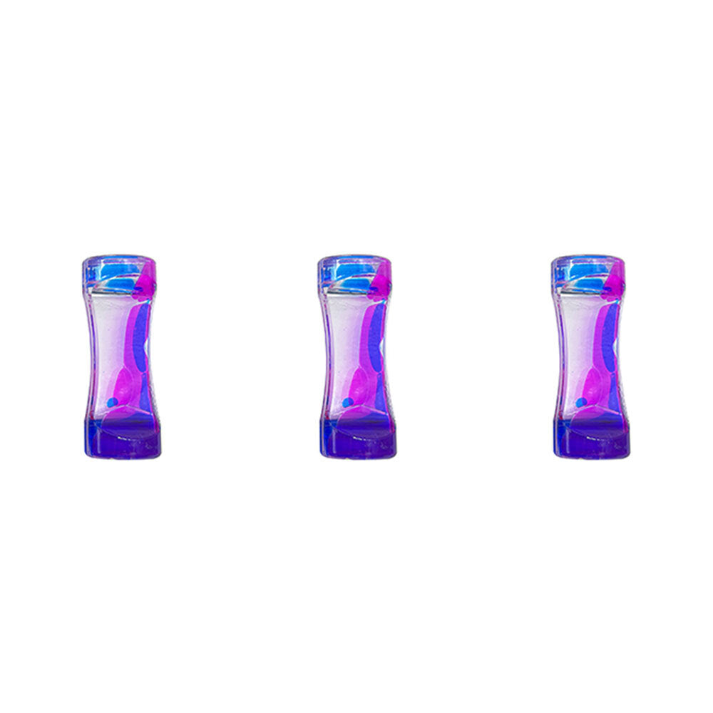 Bensons Hourglass Water Timer Kids/Childrens Fidget Toy 14cm 5y+ Asstd (3 Pack)