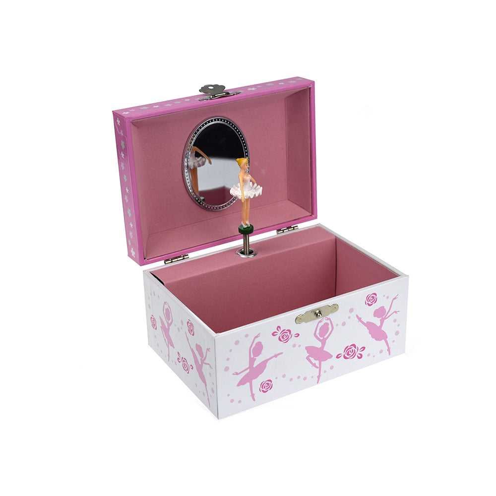 Kaper Kidz Kids Ulyana Ballerina Keepsake Musical Jewellery Storage Box 15cm 3y+
