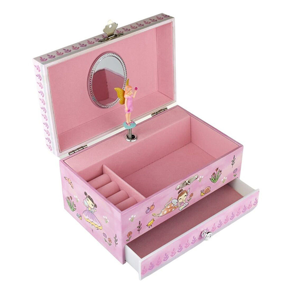 Kaper Kidz 15cm Lilly Fairy Heirloom Musical/Sound Jewellery Box Organiser 3y+