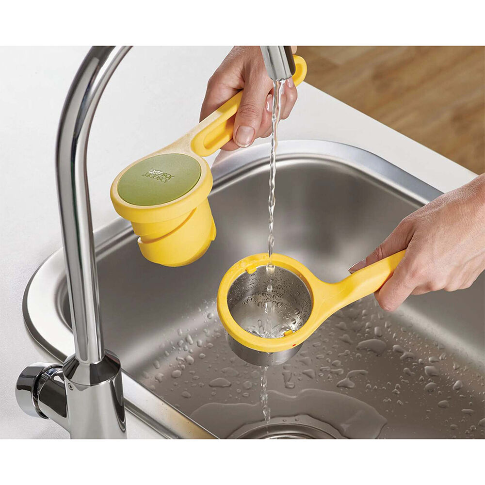 Joseph Joseph 24.5cm Helix Citrus Press Twisting Lemon/Lime Juicer Yellow (2 Pack) — image 5