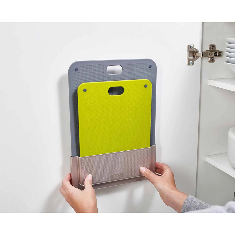 Joseph Joseph DoorStore Chop Chopping Board w/ Storage Case Set Grey/Green (2 Pieces) — image 4