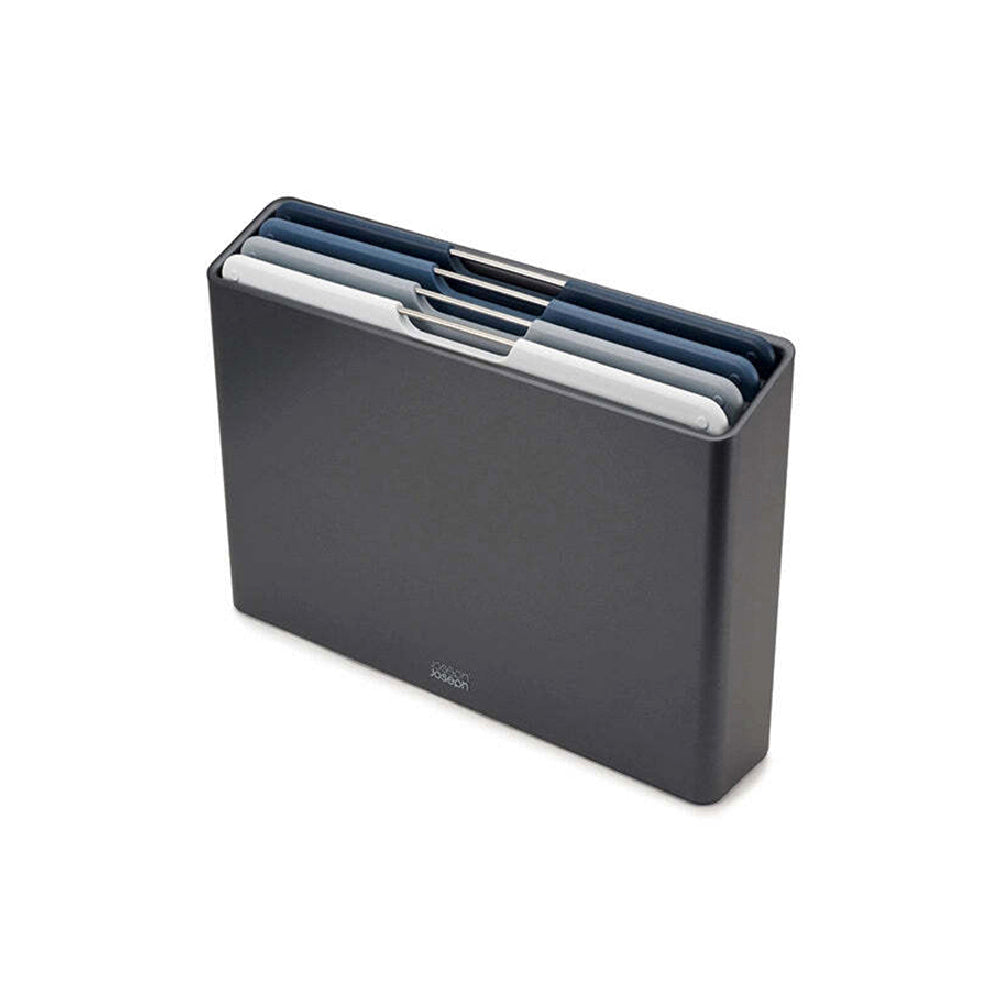 Joseph Joseph Folio Chopping/Cutting Board Set Regular w/ Storage Graphite (4 Pieces)