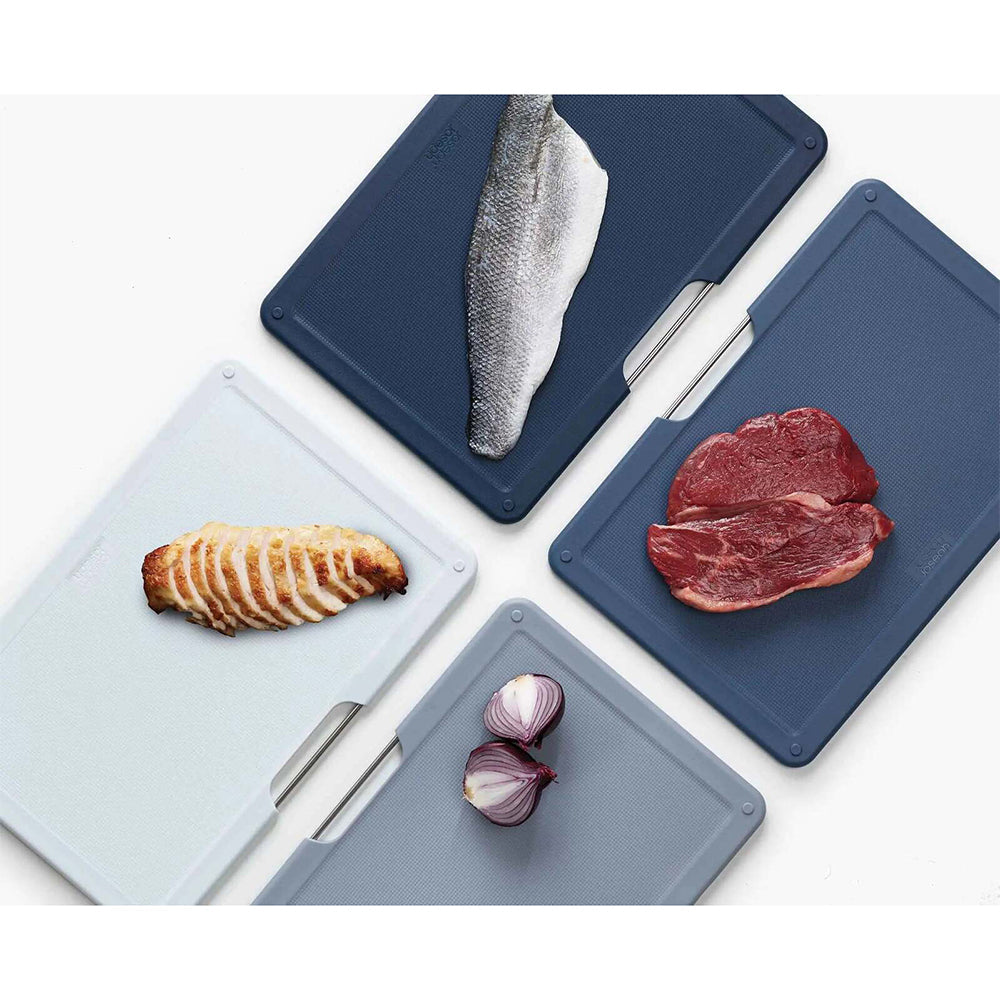 Joseph Joseph Folio Chopping/Cutting Board Set Regular w/ Storage Graphite (4 Pieces) — image 5