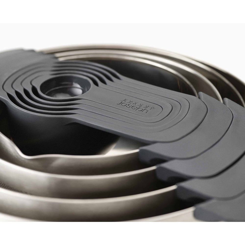 Joseph Joseph Nest Stainless Steel Bowl/Colander Food Preparation Set Silver (9 Pieces) — image 2