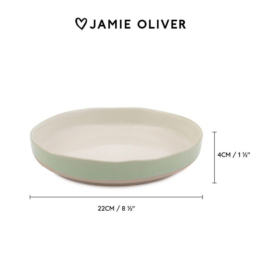 Jamie Oliver 2x 4pc Stoneware Big Love Dishy Bowl Set 22cm Durable Stone — image 5