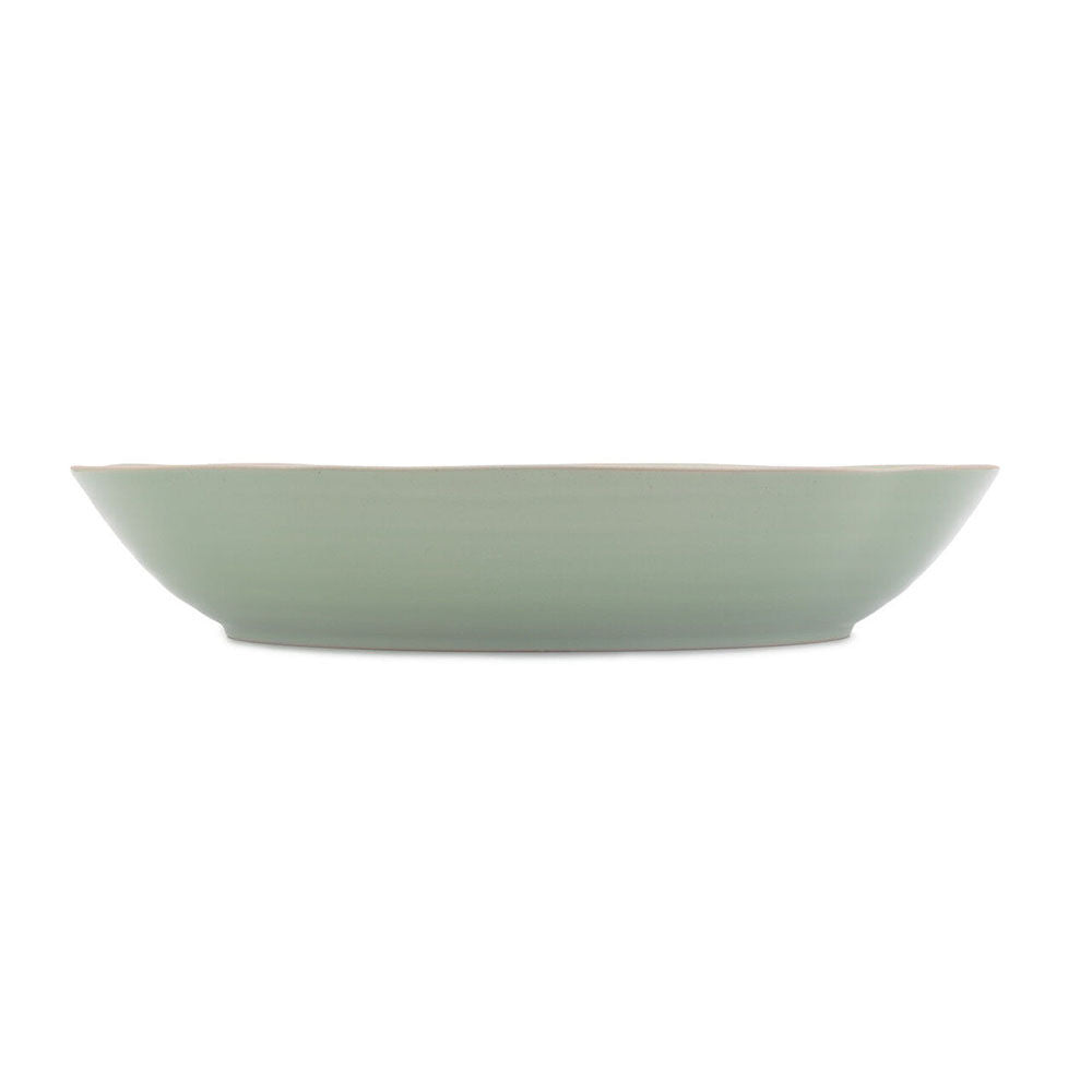 Jamie Oliver Stoneware Big Love Serving Bowl Kitchen Dishware 39x32cm Green — image 2