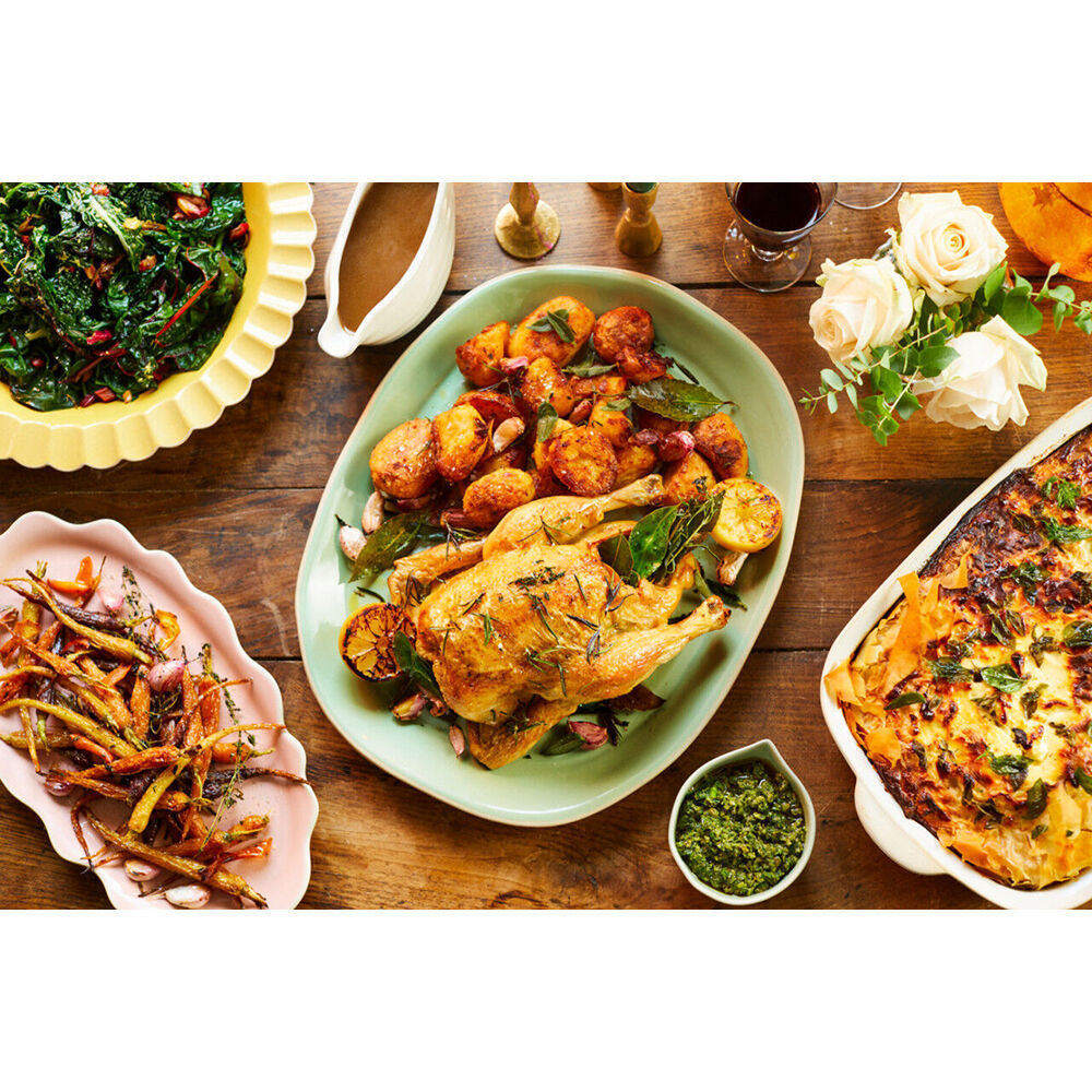Jamie Oliver Stoneware Big Love Epic Roaster Serving Dishware 39x25cm White — image 8