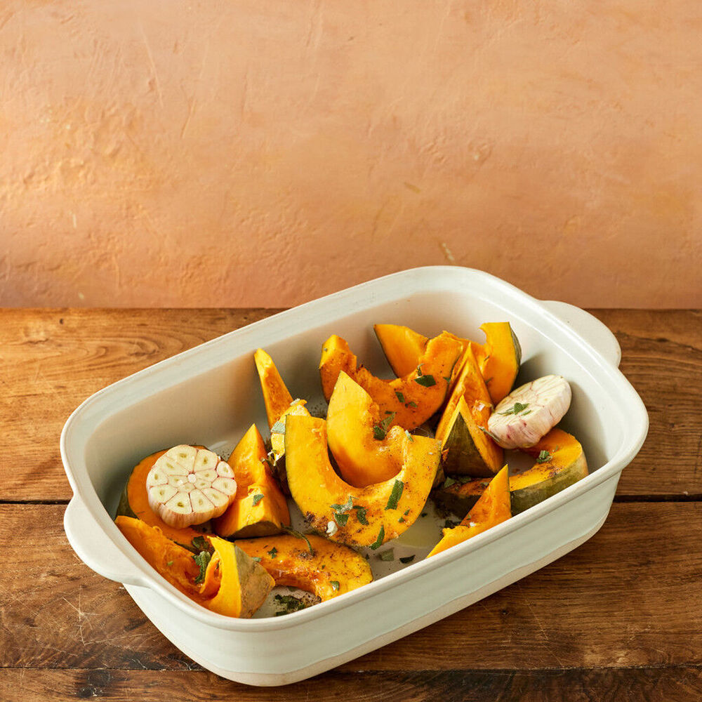 Jamie Oliver Stoneware Big Love Epic Roaster Serving Dishware 39x25cm White — image 9