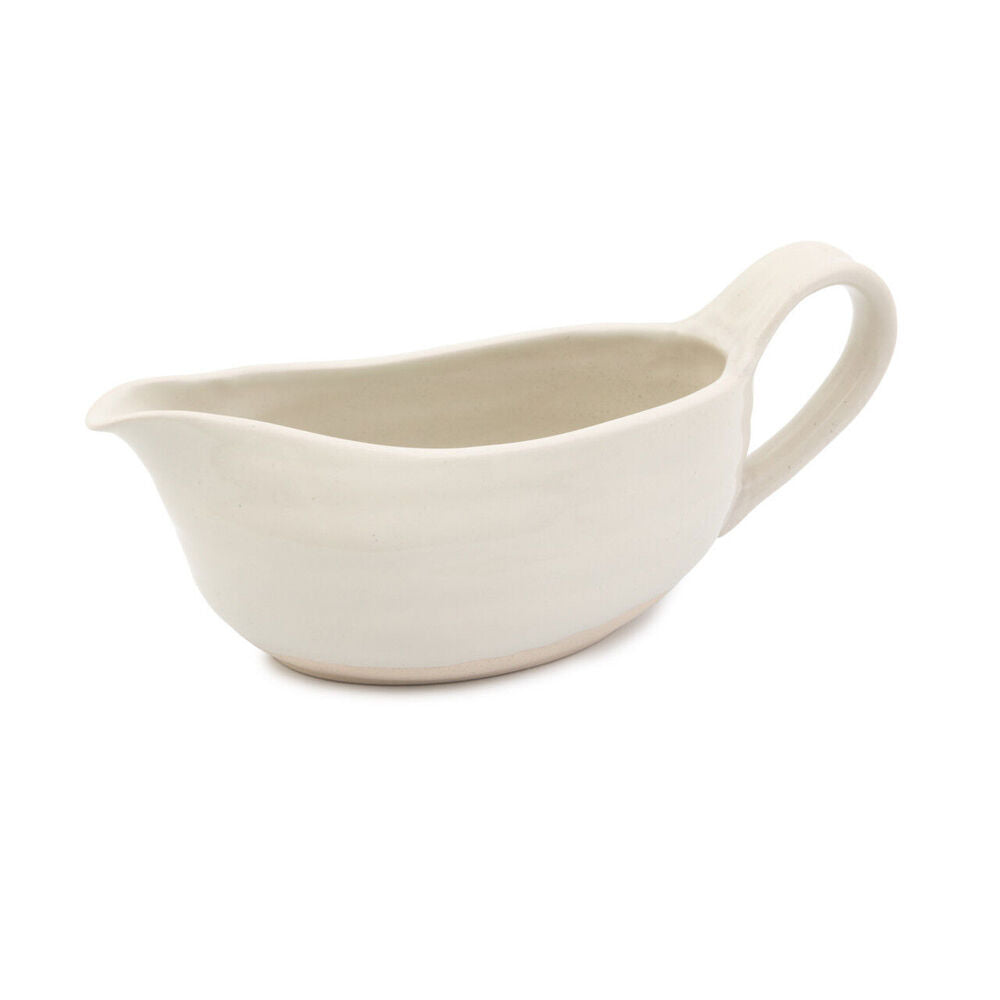 Jamie Oliver Big Love Great 400ml Gravy Boat Stoneware Container w/Handle WHT