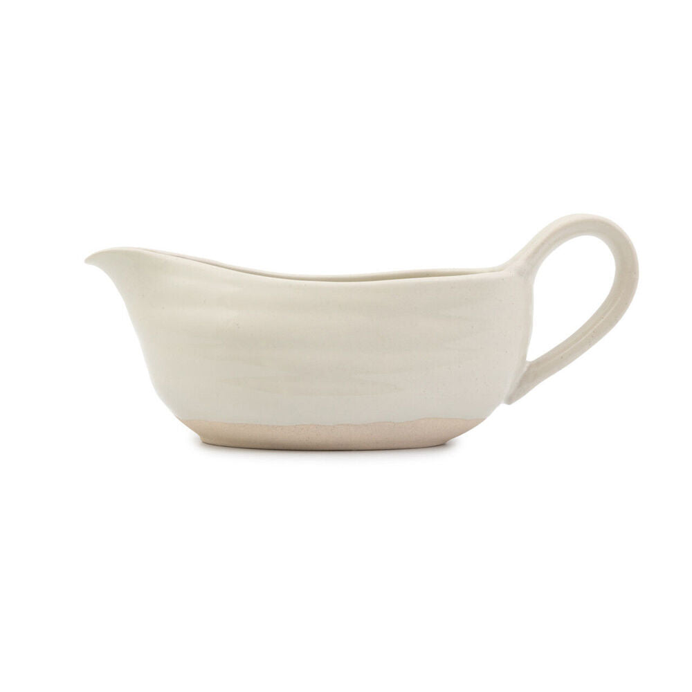 Jamie Oliver Big Love Great 400ml Gravy Boat Stoneware Container w/Handle WHT — image 2
