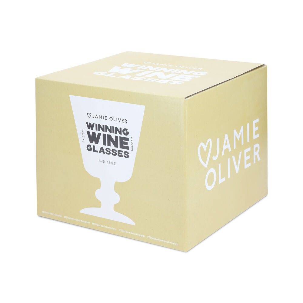 Jamie Oliver 8pc Big Love Winning Classic Glass Wine Set 270ml — image 6