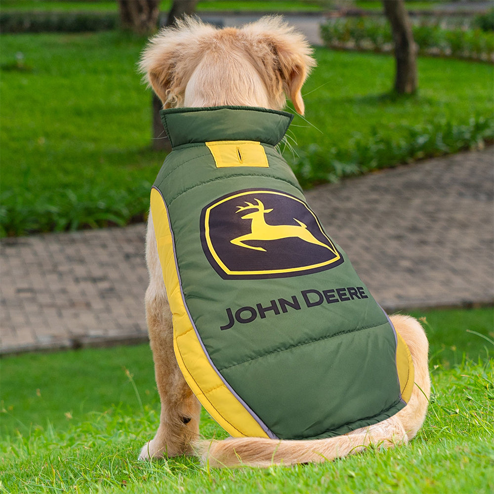 John Deere Pet Accessories Dog Puffer Vest — image 3