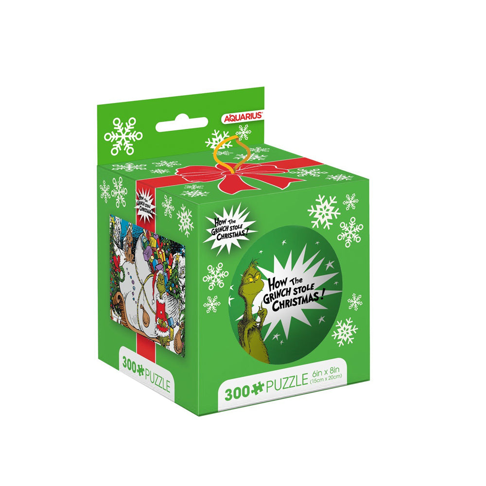 Aquarius How The Grinch Stole Christmas Jigsaw Puzzle in Tin 15x20cm (300 Pieces)