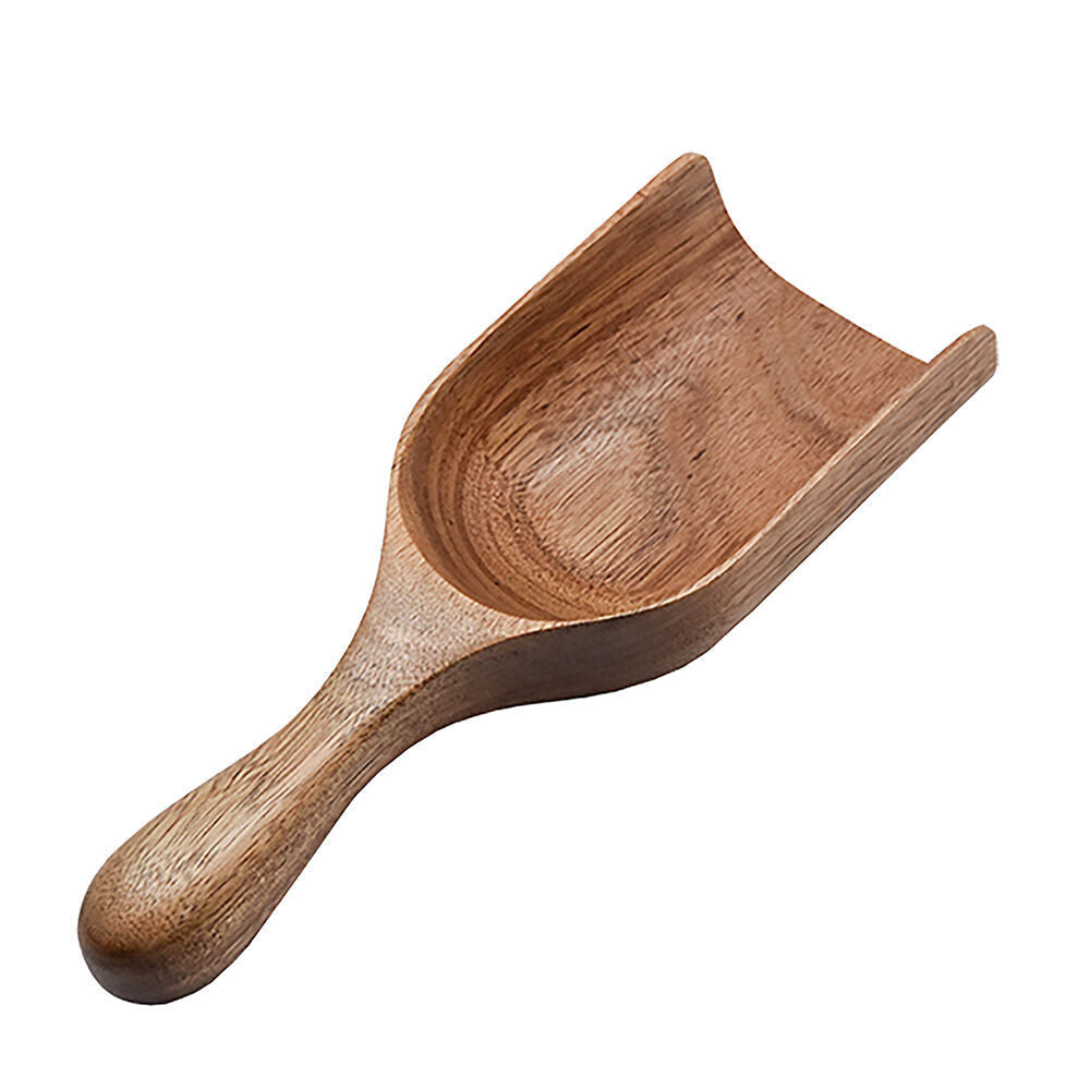 Essen Acacia Wood Scoop 21x8x4cm Durable Natural Kitchen Tool Brown (2 Pack) — image 2