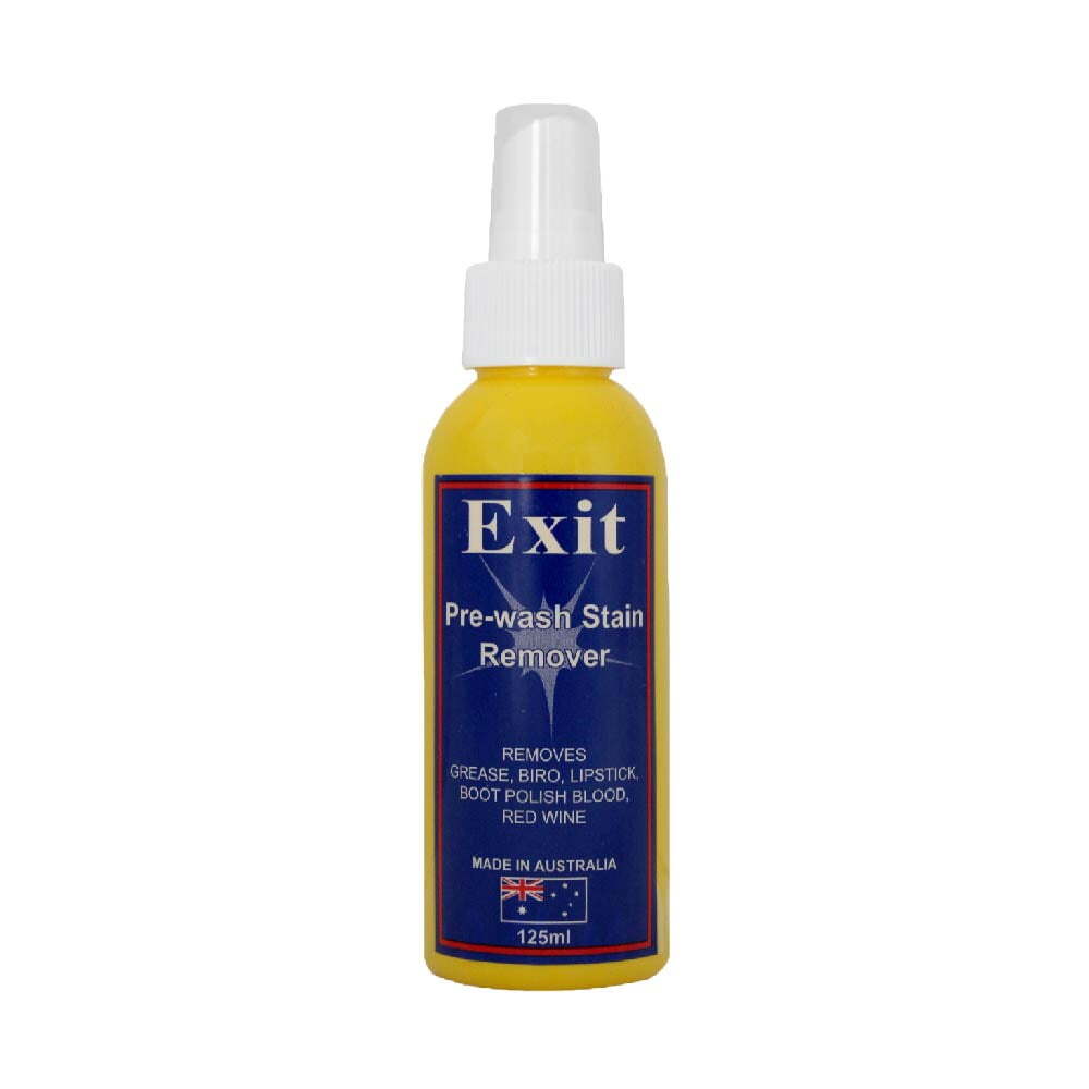 Exit Soap 125ml Spray Pre-Wash Stain Remover Grease/Red Wine Cleaner (3 Pack) — image 2