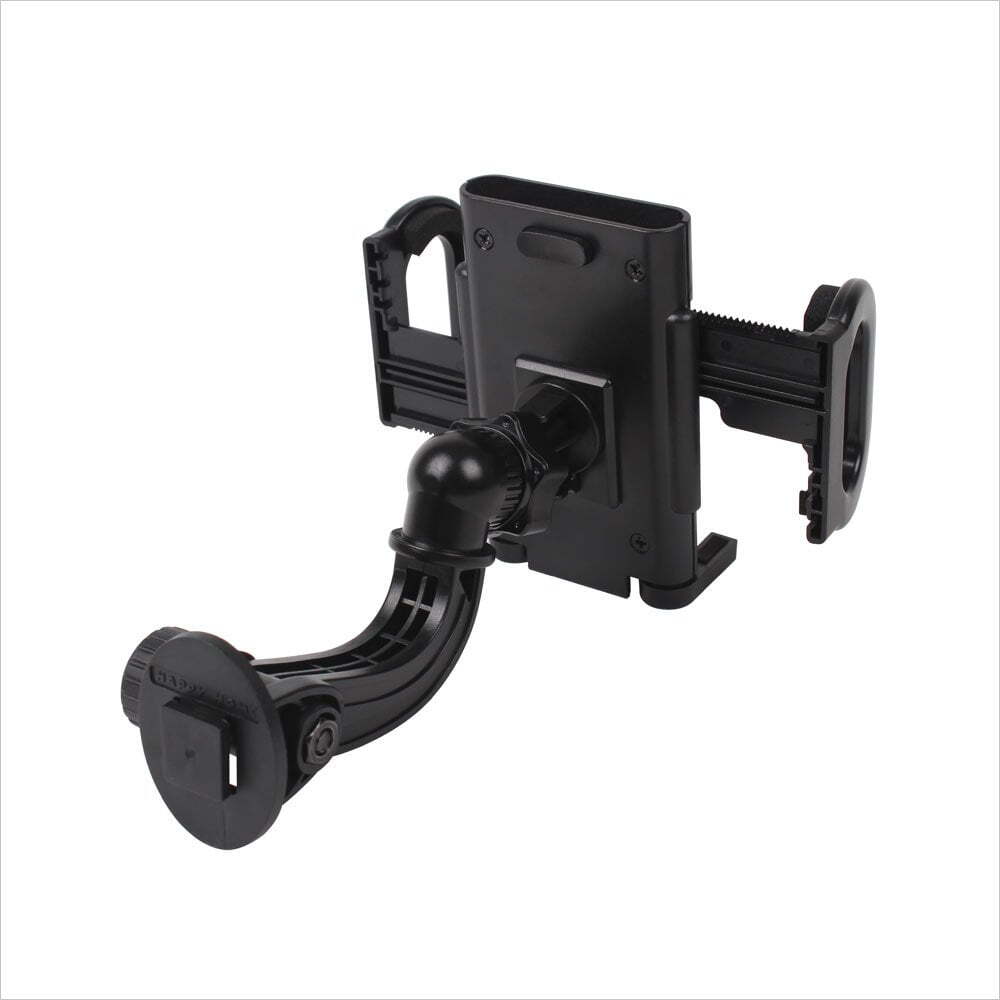 I-Hook Adjustable Universal Car Phone Suction Holder Storage Mount Stand Black — image 4