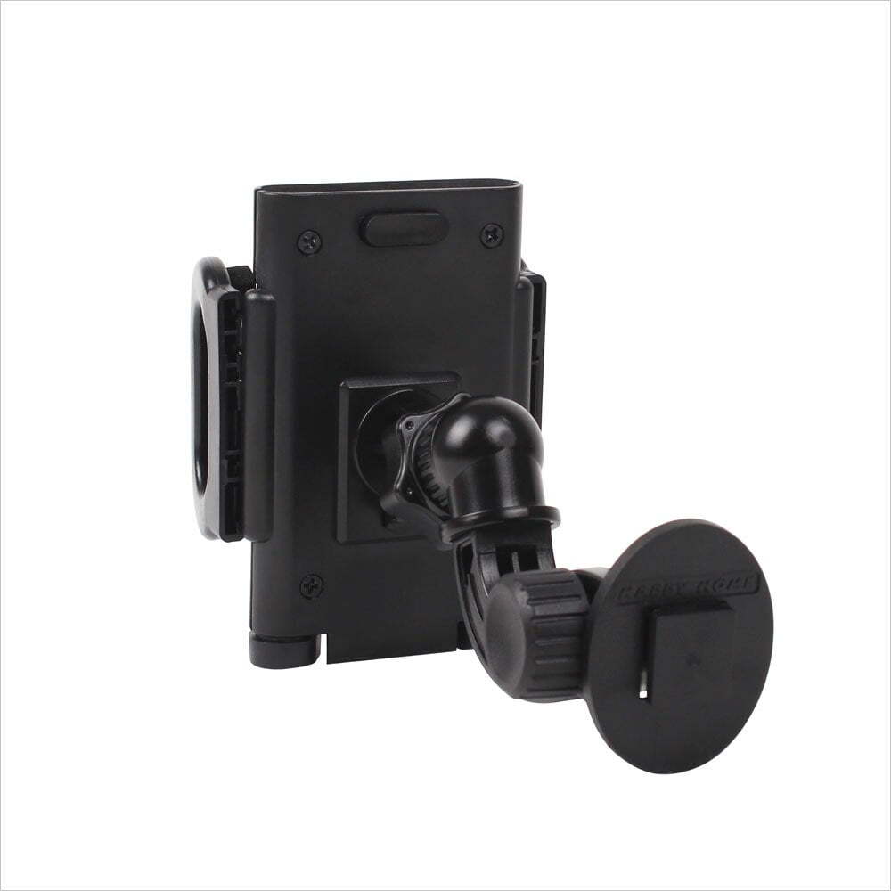 I-Hook Adjustable Universal Car Phone Suction Holder Storage Mount Stand Black — image 2