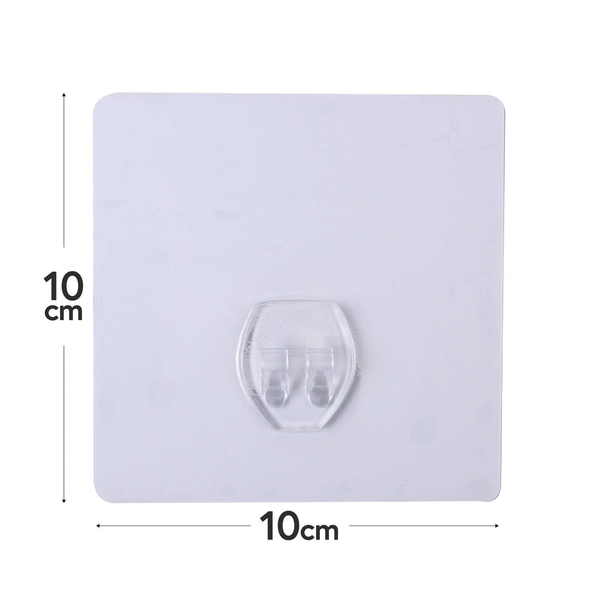 I-Hook R3 Replacement 10cm Wall Storage For 45/80cm Single Towel Rail Clear (2 Pack) — image 3