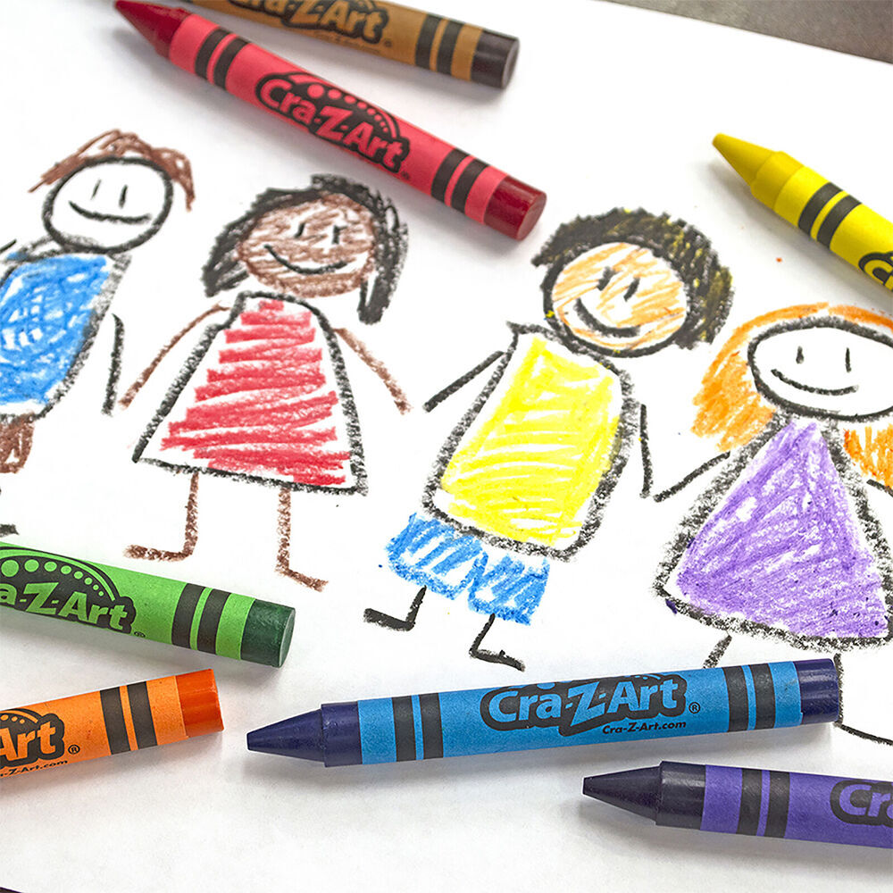 Cra-Z-Art 80pc Cra-Z-Art Super Art Material Stationery Colouring Crayons Kids 4y+ (2 Pack) — image 7