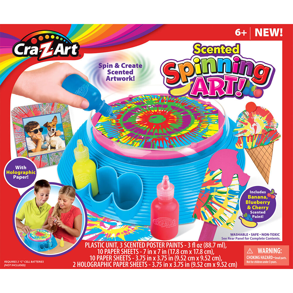 Cra-Z-Art Colouring Pens Scented Educational Spinning Art Stationery Kids 6y+ — image 4