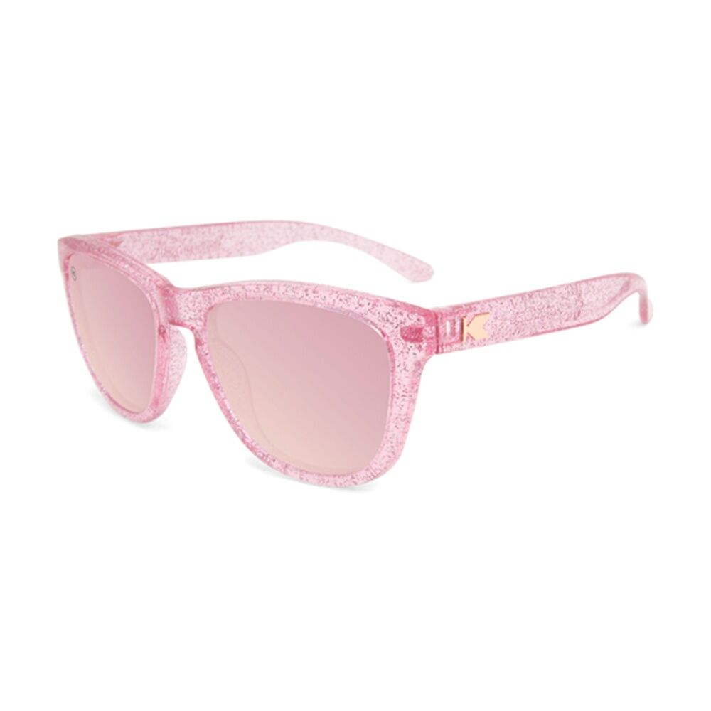 Knockaround Pink Sparkle Kids Premiums Sunglasses Polarised UV400