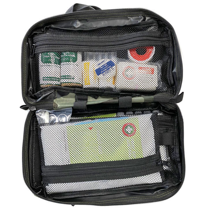 First Aid Kits Australia Green Emergency First Aid Kit Treatment Travel/Camping Compact Medical Survival — image 2