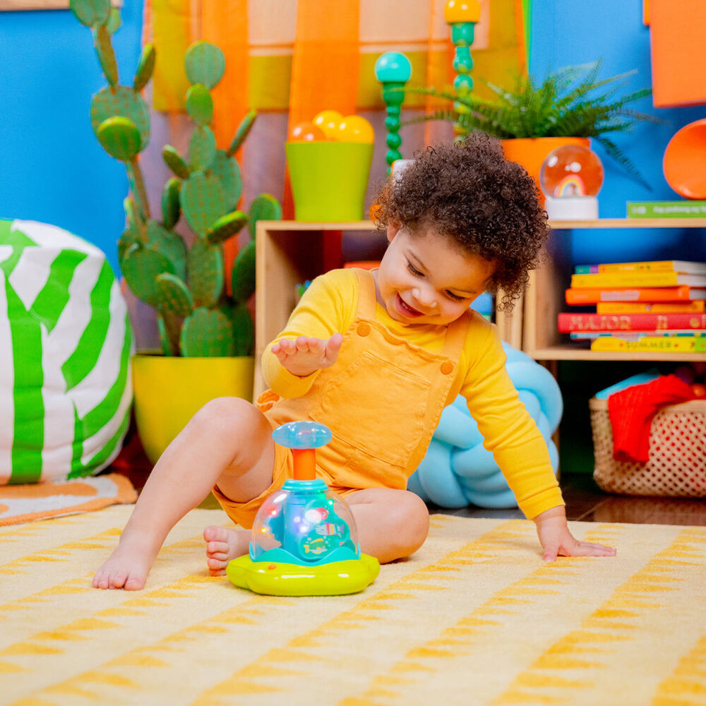 Bright Starts 6m+ Press & Glow Spinner Interactive Baby Toy w/Lights and Sounds — image 6