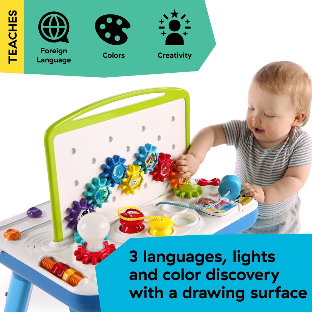 Bright Starts 12m+ Curiosity Table Activity Station Interactive Toddler Toy — image 4