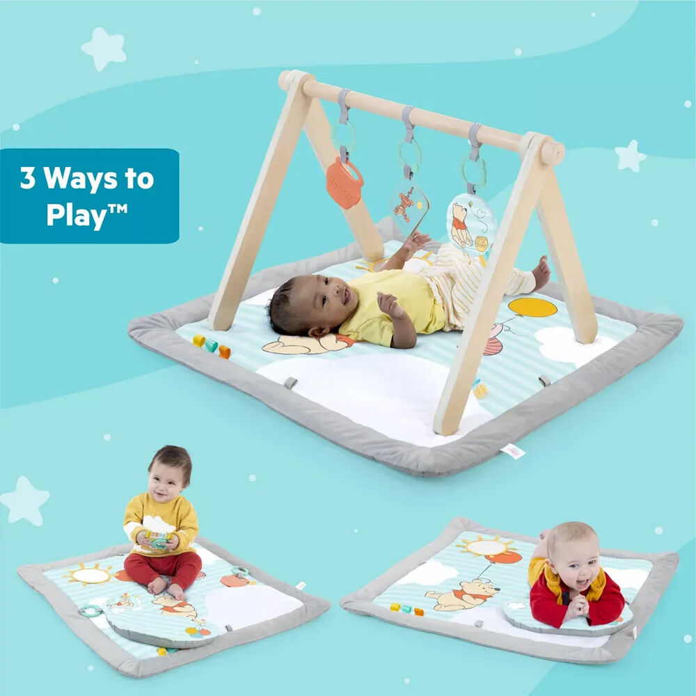 Bright Starts Once Upon a Tummy Time Activity Gym Winnie The Pooh 0-12m — image 2