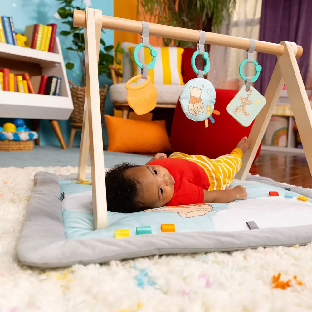 Bright Starts Once Upon a Tummy Time Activity Gym Winnie The Pooh 0-12m — image 3