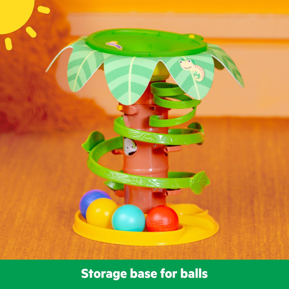 Bright Starts 6m+ Tropical Twirl Ball Baby Play Toy w/Lights & Sounds — image 6