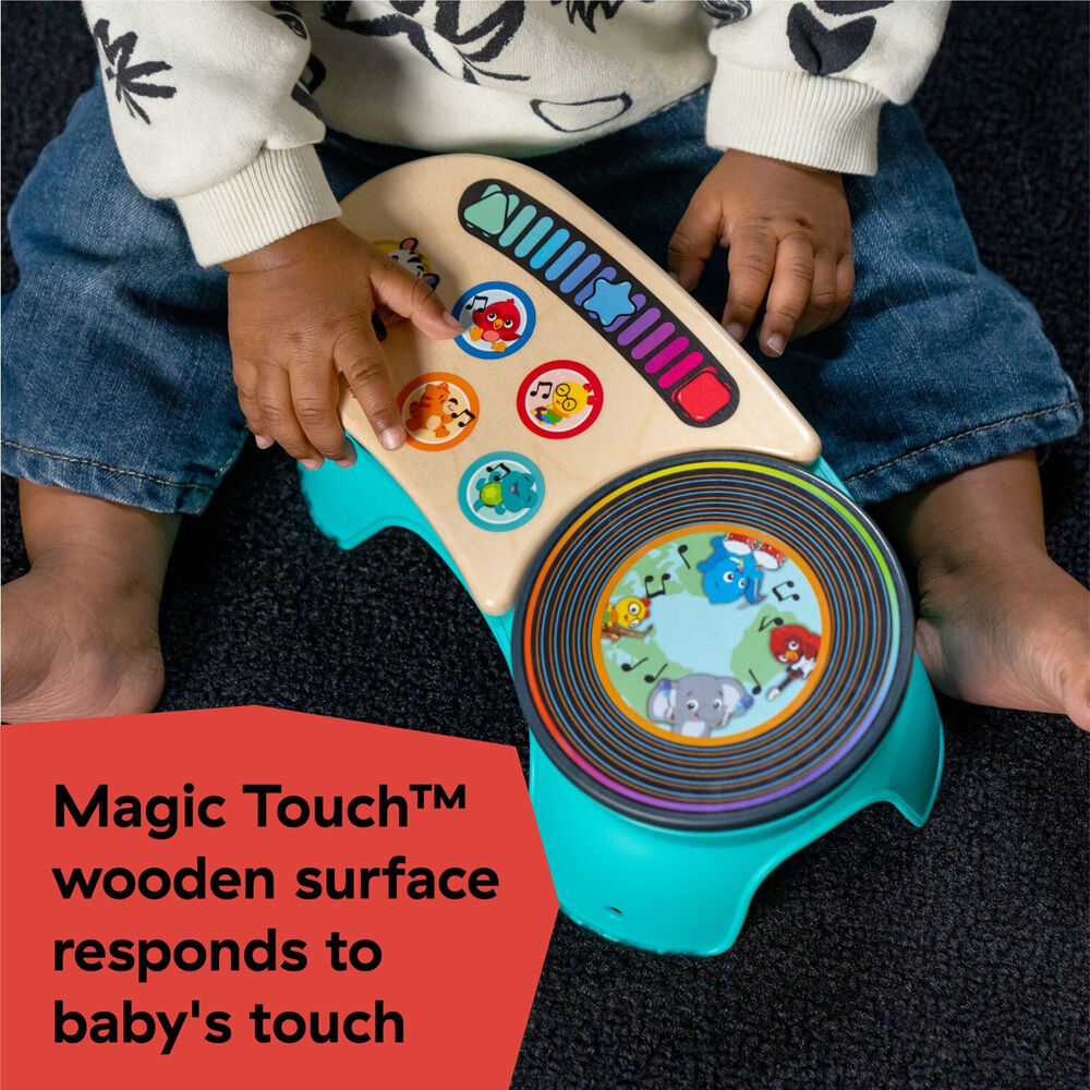 Hape 6m+ DJ Discovery Magic Touch Turntable Baby Toy w/Lights and Sounds — image 3