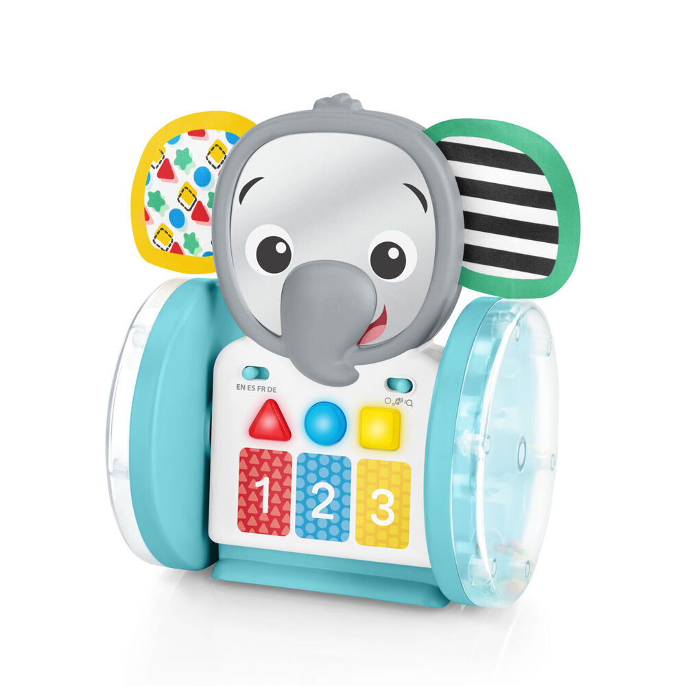 Baby Einstein 6m+ Chase & Tap Earl Interactive Crawling Toy w/Lights and Sounds