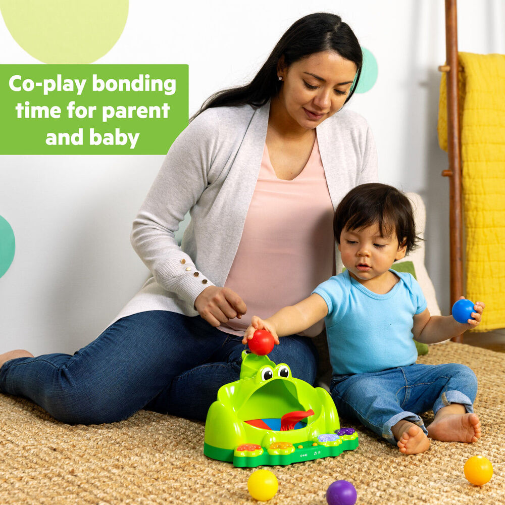 Bright Starts 6m+ Poppin' Ball Frog w/Light & Sounds Interactive Play Toy — image 7
