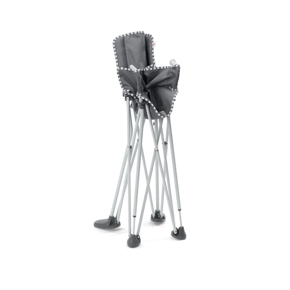 Bright Starts Grey 6m+ Pop 'N Dine Portable On-The-Go Toddler High Chair — image 8