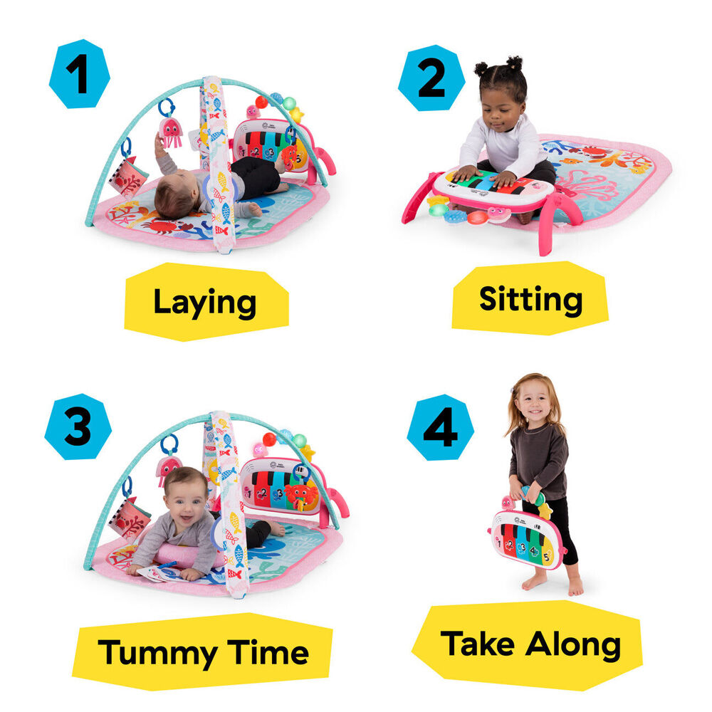 Baby Einstein Ocean Explorers 4 In 1 Kickin Tunes Jellyfish Jamboree Playmat — image 2