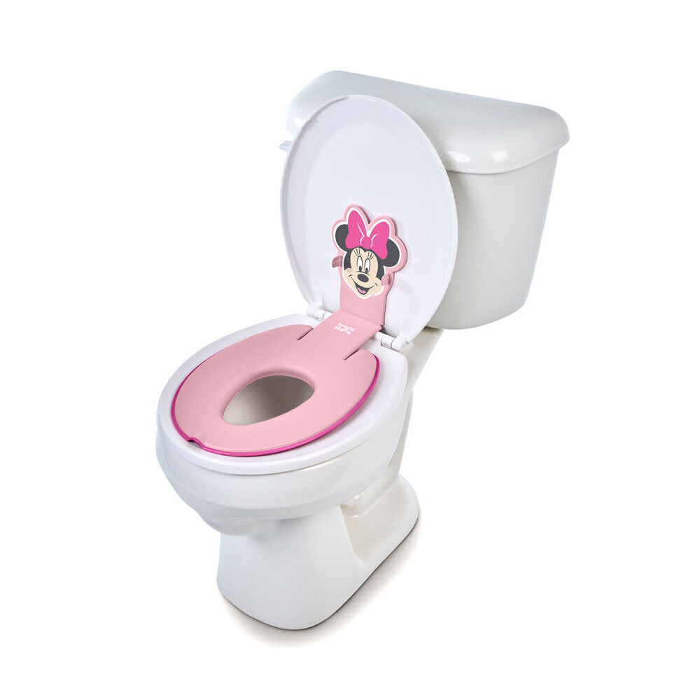 Disney Junior Pink Minnie Mouse Flip & Sit Potty Seat Kid's Toilet Training Tool